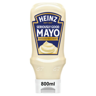 Heinz Seriously Good original mayonnaise 775g bottle, UK version