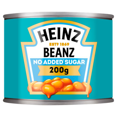Heinz No Added Sugar Baked Beanz 200g, UK version