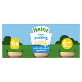 Heinz By Nature rice pudding baby food for 6+ months, 6 x 120g, UK version