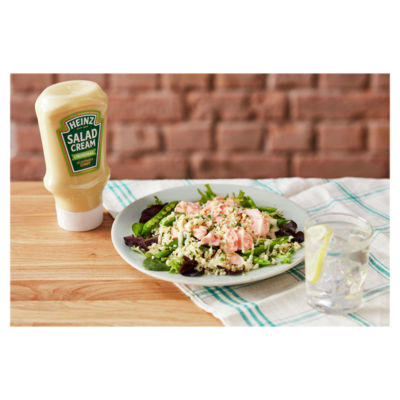 Heinz Original Salad Cream plastic bottle 605g, UK version