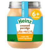 Heinz creamed porridge 6+ months 120g, UK version