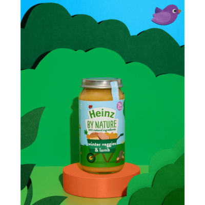 Heinz by Nature Winter Veggies & Lamb baby meal 200g, UK version