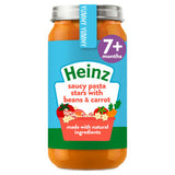 Heinz Saucy Pasta Stars baby food jar 200g, UK version
