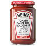 Heinz tomato sauce for Bolognese 350g, UK version