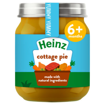 Heinz Cottage Pie baby food jar 120g - British product
