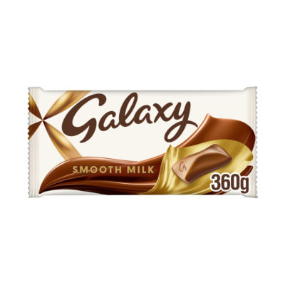 Galaxy milk chocolate bar 360g, UK version