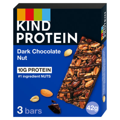 KIND Protein Dark Chocolate Nut Bar 3x42g - British product