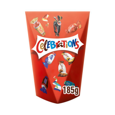 Celebrations milk chocolate gift box 185g - British product