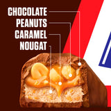 Snickers caramel, nougat, peanuts and milk chocolate snack bars multipack 4x41.7g (British brand)