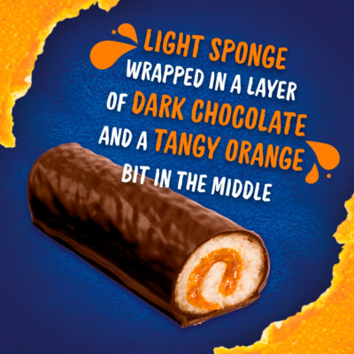 McVitie's Jaffa Cake Mini Rolls Originaux Multipack 5 x 26,6g, 133g