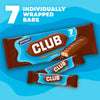 McVitie's Club salted caramel biscuit bars 154g, imported from the UK