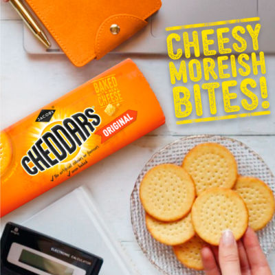 Jacob's Baked Cheddars Cheese Biscuits 300g, UK version