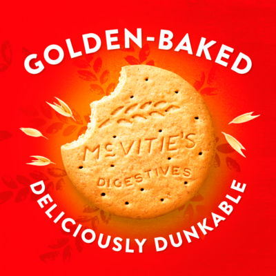 McVitie's The Light One Digestive Biscuits 250g, imported from the UK