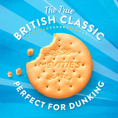 McVitie's Rich Tea Classic biscuits 600g twin pack, imported from the UK