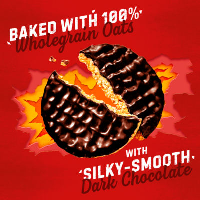 McVitie's dark chocolate hobnobs biscuits 262g, imported from the UK
