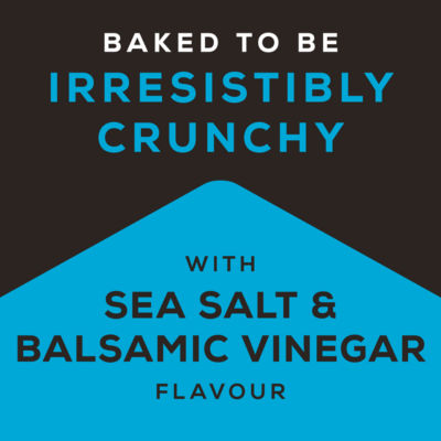 Jacob's Cracker Crisps Salt & Balsamic 150g, UK version