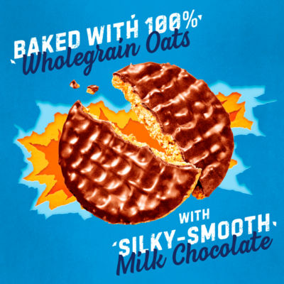 McVitie's milk chocolate hobnobs biscuits 431g, imported from the UK