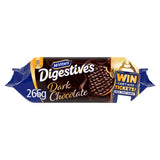 McVitie's dark chocolate digestive biscuits 266g, imported from the UK