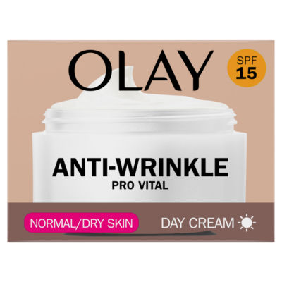 Olay Anti-Wrinkle Pro Vital Day Cream with SPF15 50ml, imported from the UK