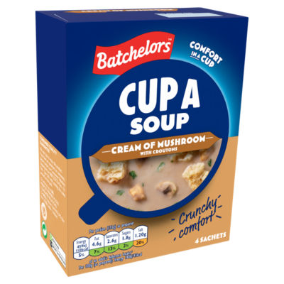 Batchelors cream of mushroom soup sachets 99g - British product