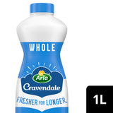 Cravendale filtered fresh whole milk 1L - British product