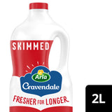 Cravendale filtered fresh skimmed milk 2 litre bottle - British product