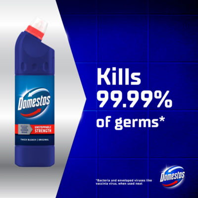 Domestos thick bleach original 750 ml - British product