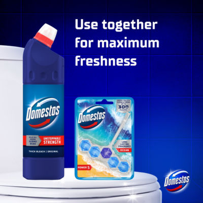 Domestos thick bleach original 750 ml - British product
