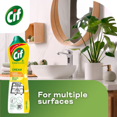 Cif Lemon Cream Cleaner 500 ml - British product