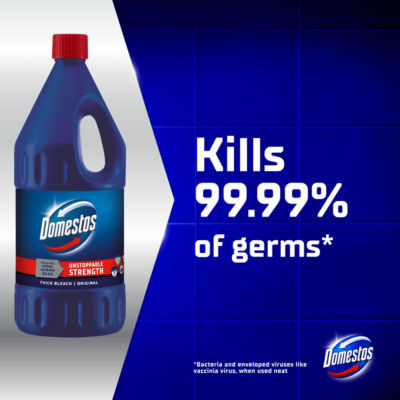 Domestos thick bleach original 2 L - British product