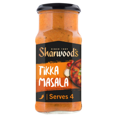 Sharwood's Tikka Masala cooking sauce 420g (British brand)