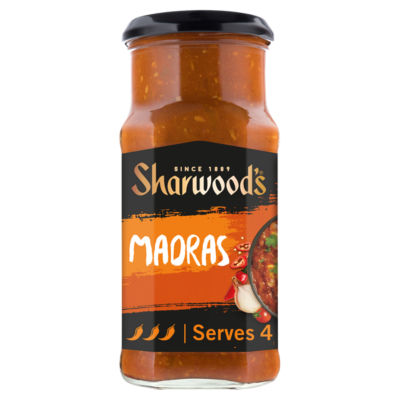 Sharwood's Madras cooking sauce 420g (British brand)