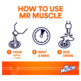 Mr Muscle Sink & Drain Unblocker Gel 1L, imported from the UK