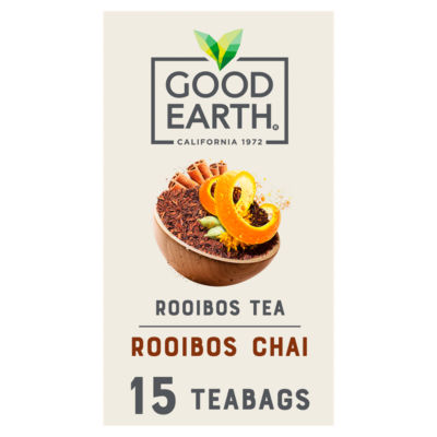 Good Earth Rooibos Chai tea bags 15 pack, UK version