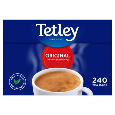 Tetley Original Tea Bags 750g (British brand)