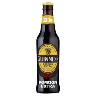 Guinness Foreign Extra Stout beer 330ml bottle - British product