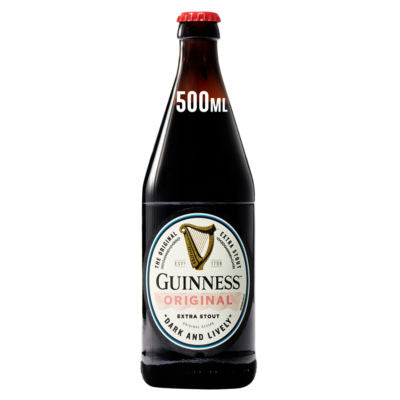 Guinness Original Extra Stout beer 500ml - British product