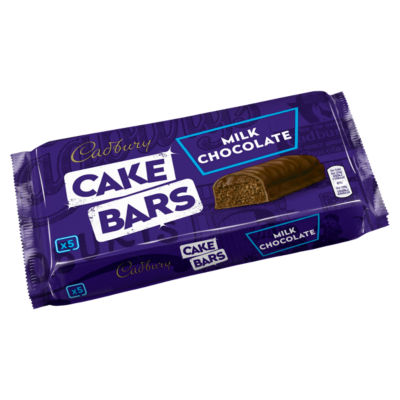 Cadbury milk chocolate cake bars 5 pack - British product