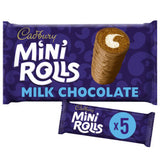 Cadbury milk chocolate mini cakes with vanilla filling 5 pack - British product
