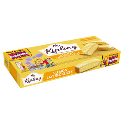 Mr Kipling Tranches de gâteau au citron 6 