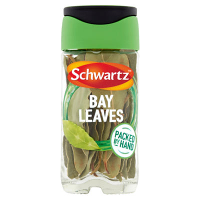 Schwartz dried bay leaves in a glass jar 3g (British brand)
