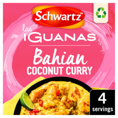 Schwartz Bahian Coconut Curry Mix 25g (British brand)