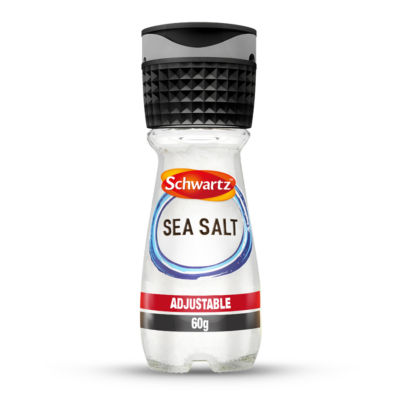 Schwartz Sea Salt Adjustable Grinder 60g