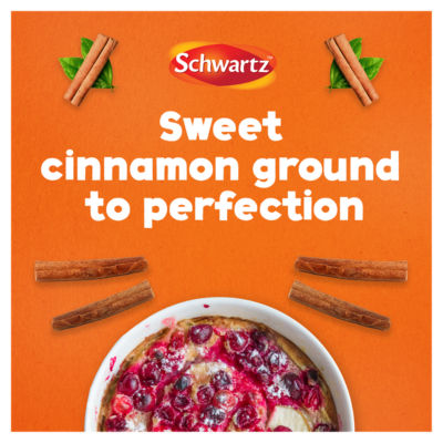 Schwartz ground cinnamon spice powder jar 39g (British brand)