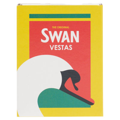 Swan Original Vestas Safety Matches Box (British brand)