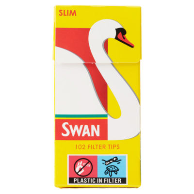 Swan Slim Filter Tips 102 Smoking Accessories
