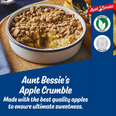 Aunt Bessie's Apple Crumble 500g - British product