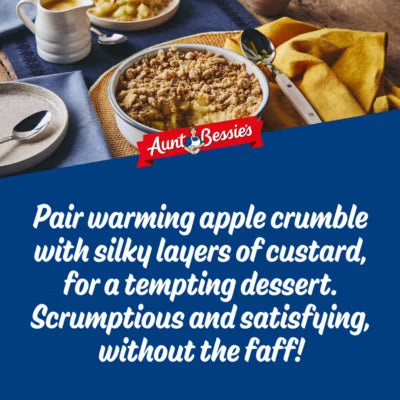 Aunt Bessie's Apple Crumble 500g - British product