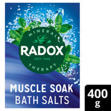 Radox Muscle Soak bath salts 400g, imported from the UK