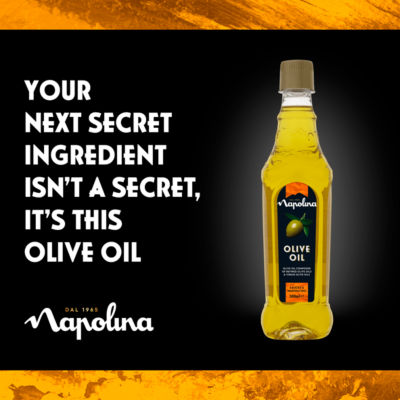 Napolina Olive Oil 500ml, imported from the UK